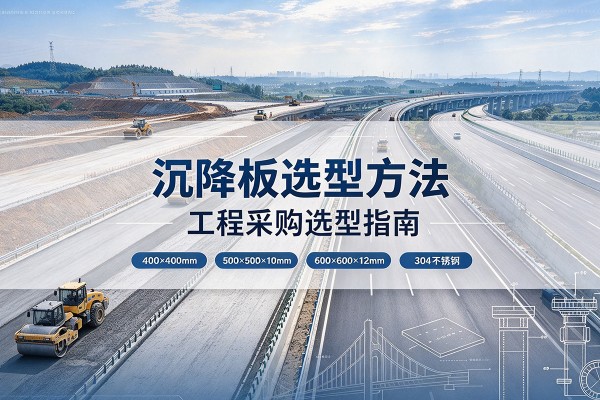 津沉降板选择方法