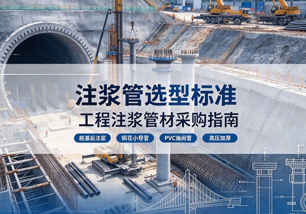 津注浆管选型标准